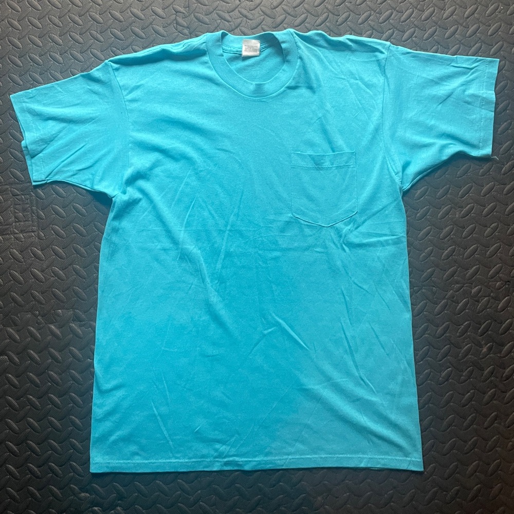Vibrant Blue Men's Short Sleeve Tee